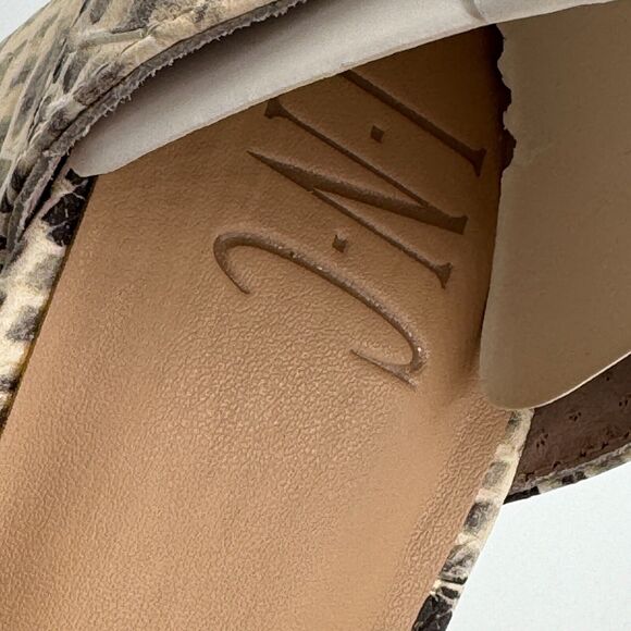 Inc International Concepts Women Hadwin Scallop Snake Sandals Size 7M Open Toe - Picture 9 of 14